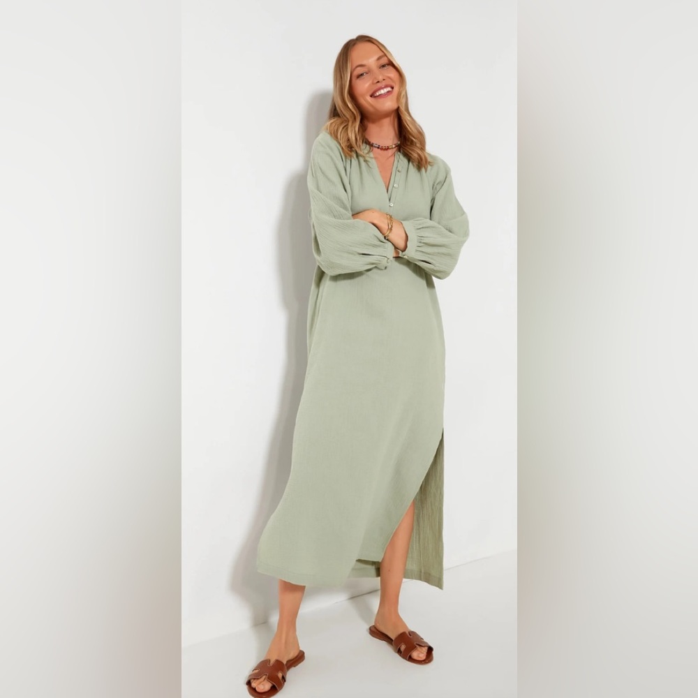 Tuckernuck Pomander Gauze Heidi Dress Size L